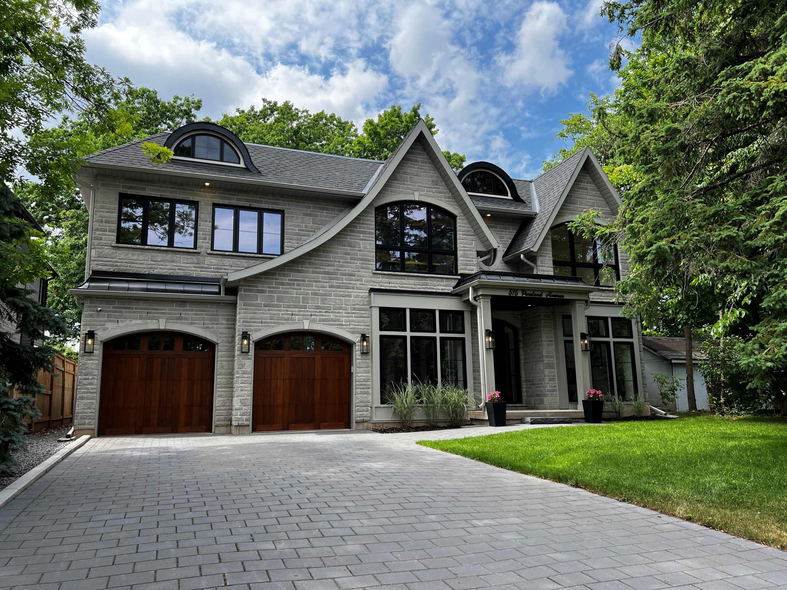 Custom-built luxury home at 515 Pineland Avenue in Oakville